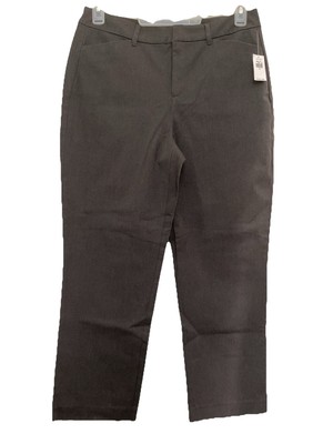 Old Navy Pixie High-Rise Secret Slim Pockets Womens Size 12  Pants Gray New