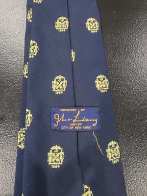 John Lindsay 1664 Commemorative Tie New York