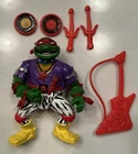 TMNT Heavy Metal Raphael 1991 Teenage Mutant Ninja Turtles Vintage Complete