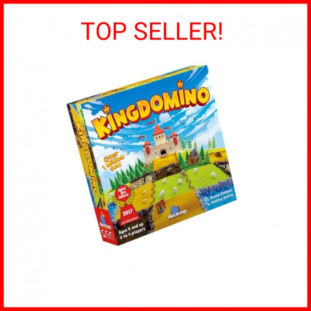 Blue Orange Games Kingdomino Award Winning Family Strategy Board Game, 2-4 playe