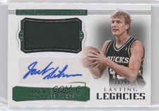 2017-18 Panini National Treasures Lasting Legacies 18/49 Jack Sikma Auto HOF 5h9