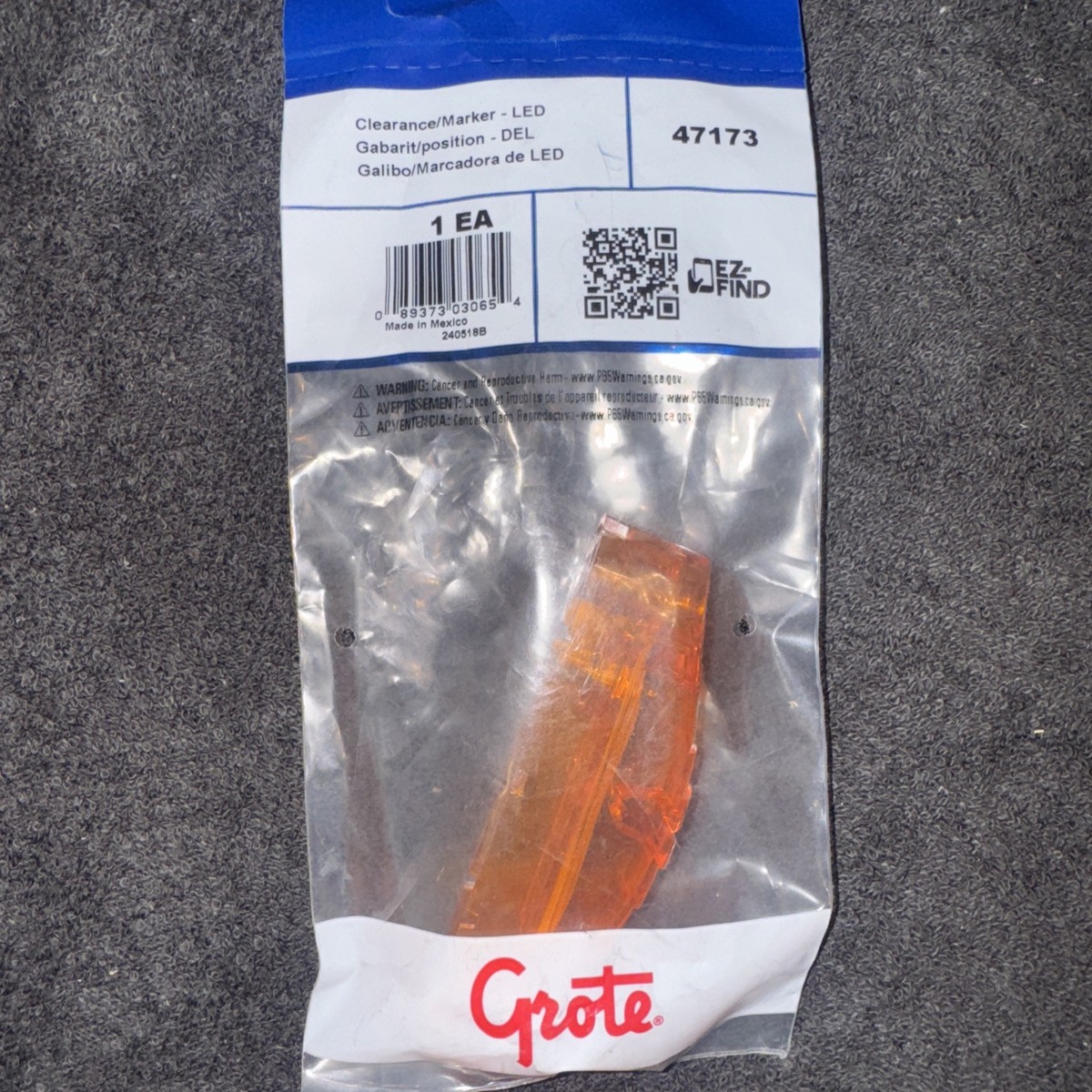 Grote 47173 Led Clearance/Marker Light Oem New | eBay