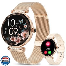 niolina Smart Watches for Women Answer/Make Call, 1.19" AMOLED Sm