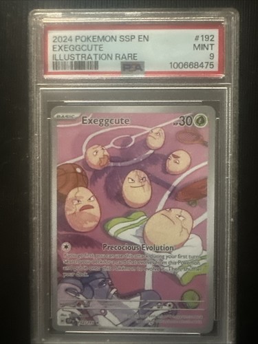 Exeggcute graded PSA 9 for sale on eBay