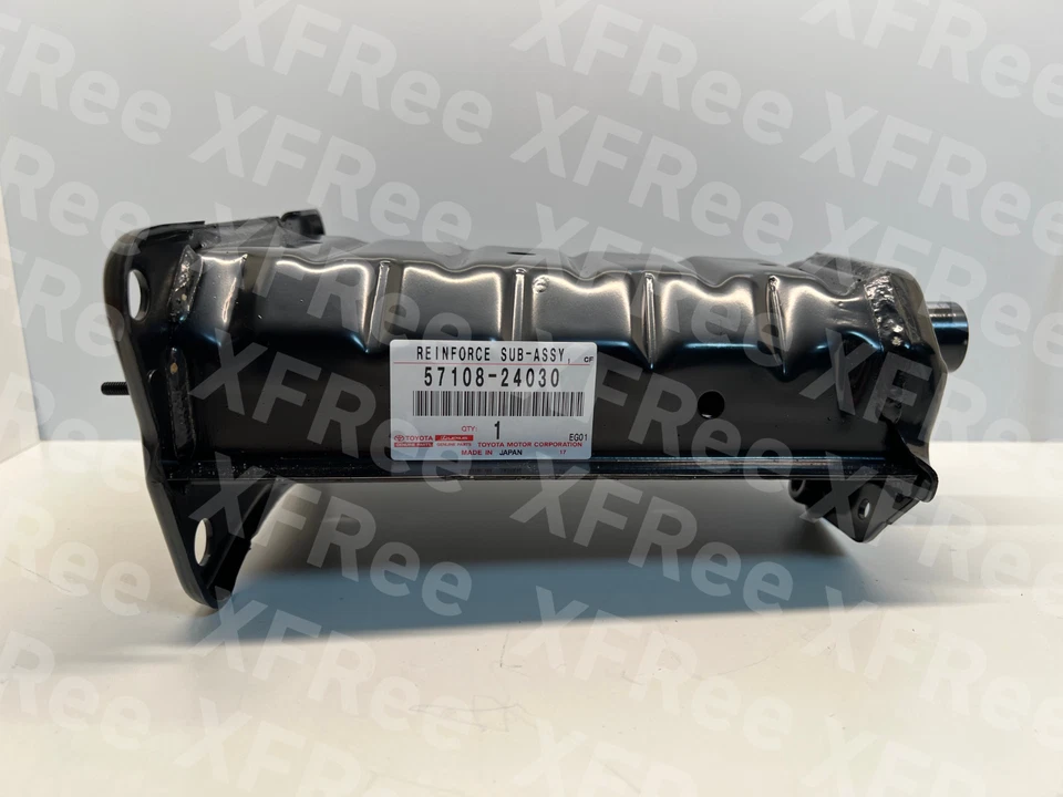 Subconjunto de refuerzo genuino Toyota Lexus GS, montaje de parachoques delantero LH 57108-24030 Foto 3 de 4