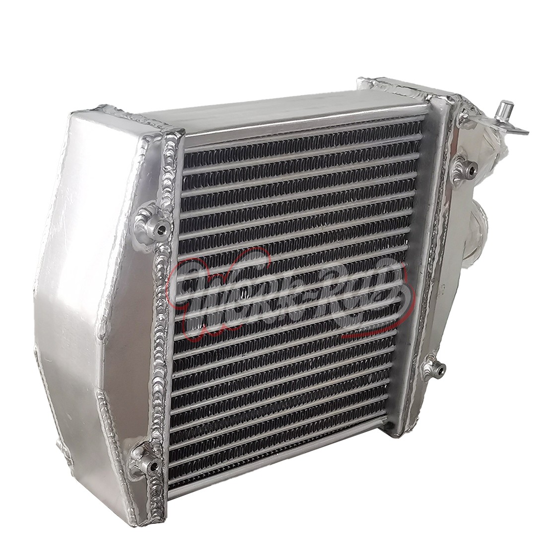 670035636 Left Aluminum Intercooler Fits Maserati Ghibli/Quattroporte/Levante