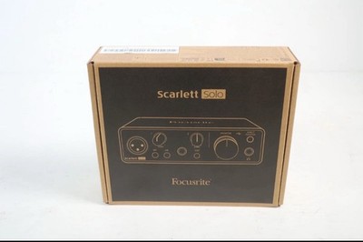 Focusrite Scarlett Solo 3rd Third Gen USB Audio Interface MOSC0024