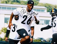 Pittsburgh Steelers LEVEON BELL  autographed signed AUTO 8x10 MICHIGAN STATE