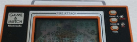 Nintendo Game & Watch Fire Attack Console Maintenance Completed Tested Used 1982