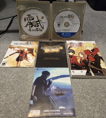 Final Fantasy Type-0 HD: Collector's Ed. GAME + STEELBOOK + MANGA + SOUNDTRACK