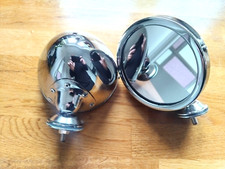 CLASSIC MINI COOPER S DOWNTON NOS CHROME WING MIRRORS MPI BMC MK1 WORKS RARE RSP