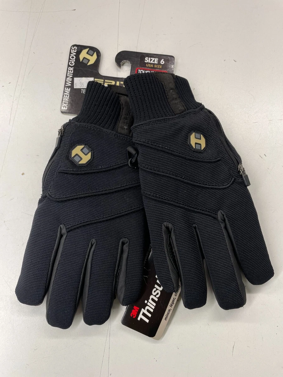 Heritage Extreme Winter Glove SZ 6 Thinsulate Waterproof TouchScreen  Friendly