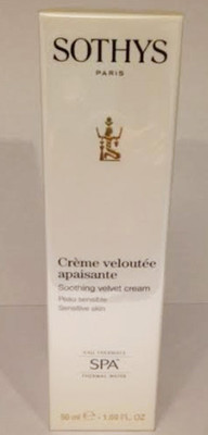 Sothys Soothing Velvet Cream / Creme Veloutee Apaisante 50ml/1.69oz Brand New