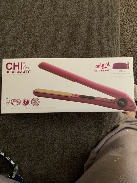 pink chi hair straightener