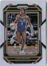 2023-24 Panini Prizm WNBA Silver Prizm Lexie Brown Los Angeles Sparks #84