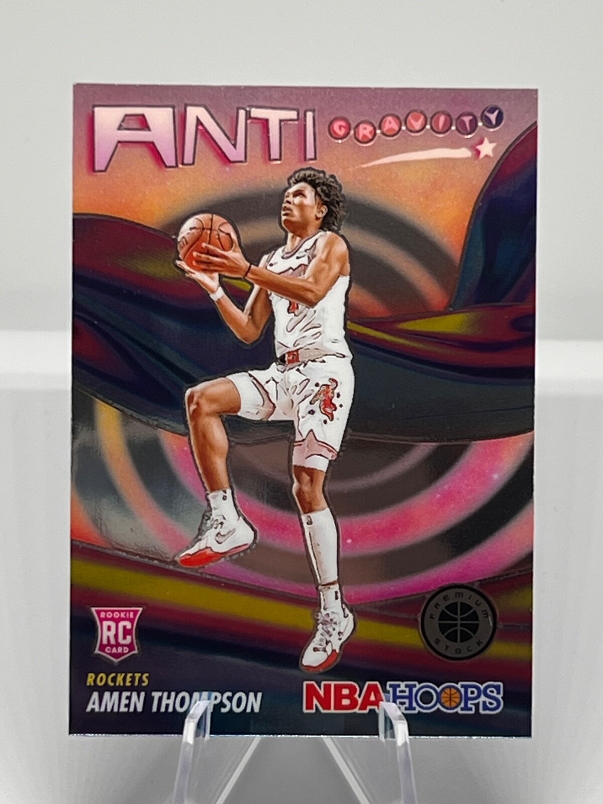 2023-24 Panini NBA Hoops Premium Stock - Anti-Gravity #16 Amen Thompson (RC)