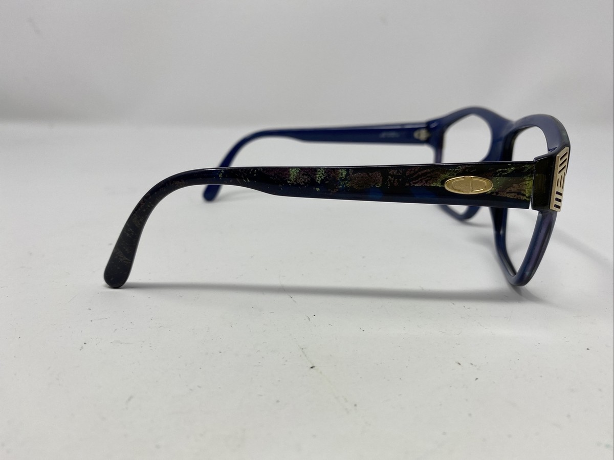 Christian Dior Germany 2436 50 63-13 Blue Full Rim Plastic