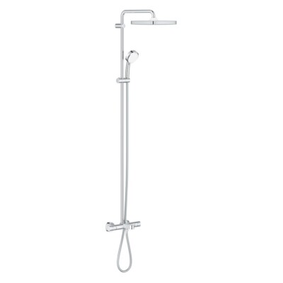 Grohe Tempesta Cosmo System 250 - 3 Wege Thermostat Wannen Brause Mischbatterie Würfelkopf