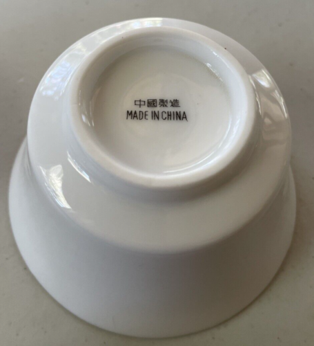 2 Chinese Traditional Porcelain Tea Cup Tureen Gaiwan Covered Bowls W/ Saucers - Picture 7 of 11