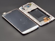 Genuine LG G3 (D855) Complete LCD With Frame And Touchpad in White -ACQ87190301