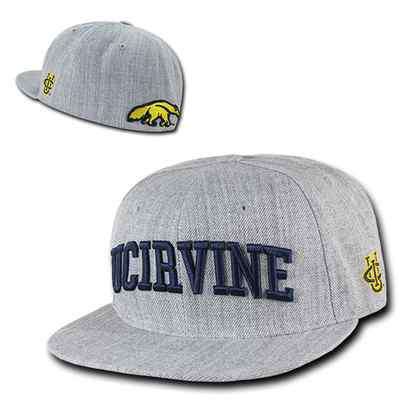 University California UCI Irvine Anteater NCAA Fitted Flat Bill Baseball Cap Hat