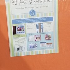 Memory Stor - Scrapbook 2 Pack - 30 Pages 12x12 - New Sealed
