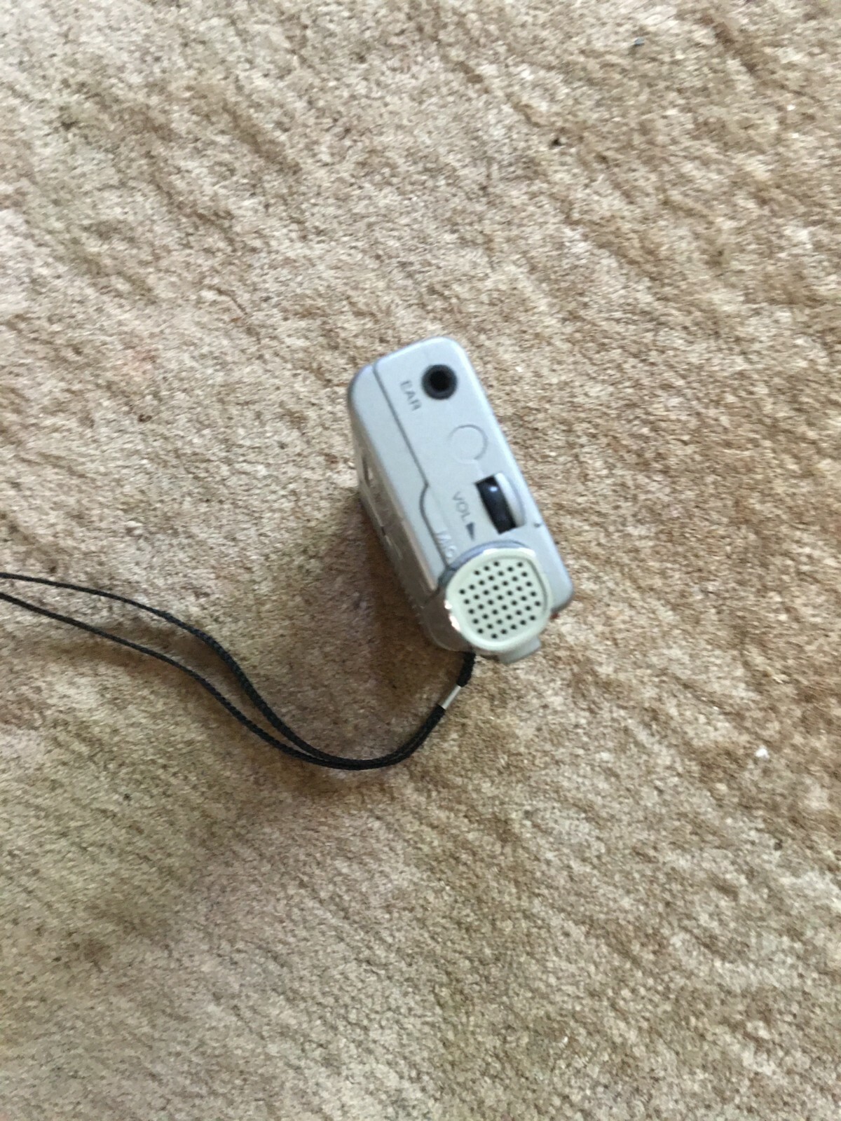 Vintage Original Microcassette Corder Sony M530V Retro VOR 1990 Tested