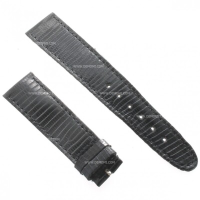 Longines Cinturino Lucertola Nero 20/17mm Vintage anni 60. | eBay