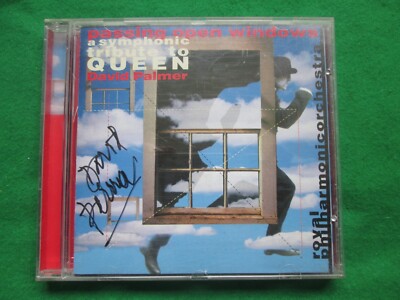 DAVID PALMER - PASSING OPEN WINDOWS A SYMPHONIC TRIBUTE TO QUEEN - CD SIGNED