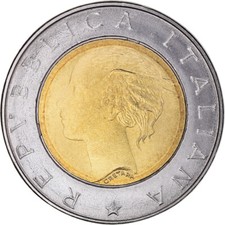 [#1035862] Moneta, Italia, Istituto Nazionale di Statistica, 500 Lire, 1996, Roma, 