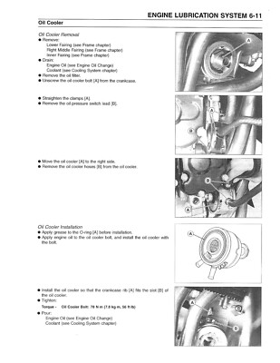 2000-2001 Kawasaki Ninja ZX-9R Workshop Manual Service & Repair