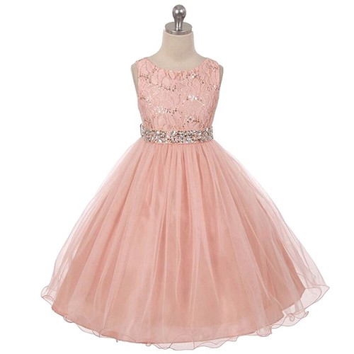 Mini Boden Blush Pink Tulle Sequin Party Dress 6-7 | eBay