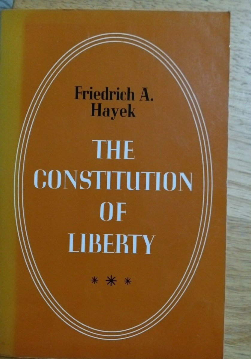 Hayek ”The Constitution of Liberty”　ハイエク 250px-