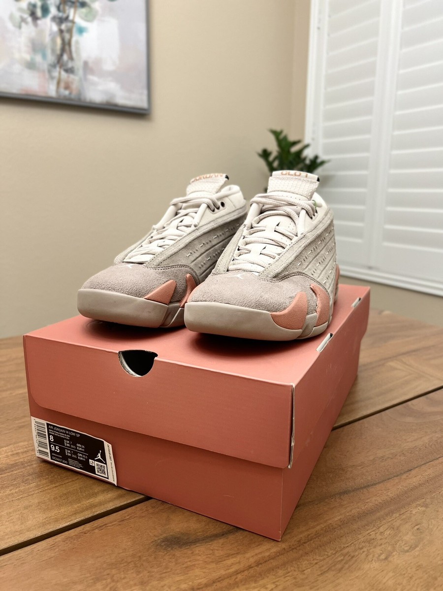 Nike Air Jordan 14 Low SP Clot Terra Blush - Men Size 8 #DC9857