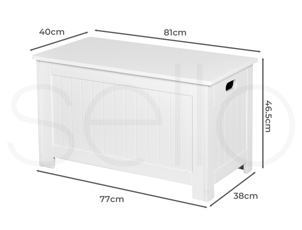 Levede Kids Toy Box Storage Chest Container Clothes Organiser