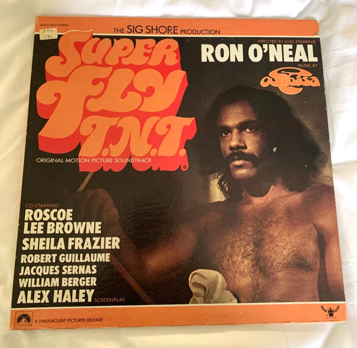 RARE: Super Fly TNT Original Soundtrack - US 1973 Buddah -NM Vinyl