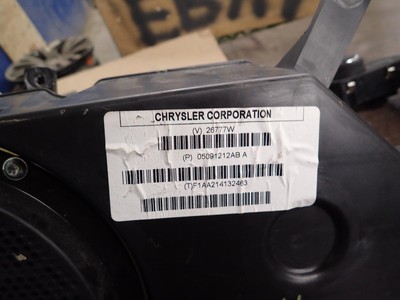 Subwoofer Jeep Cherokee KL 11.13- 05091212AB for sale online | eBay