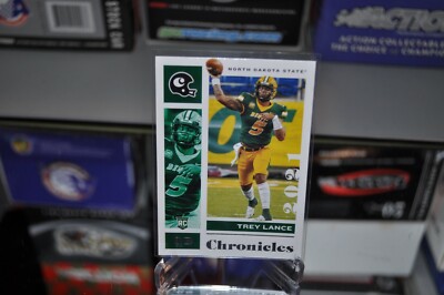 2021 Chronicles Draft Picks TREY LANCE Rookie Card RC #3 Bison / 49ers    