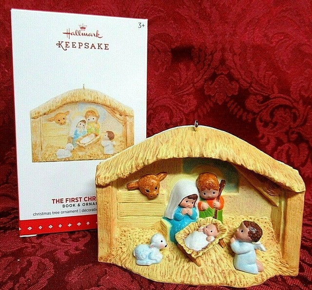 HALLMARK 2015 ORNAMENT BOOKTHE FIRST CHRISTMAS eBay