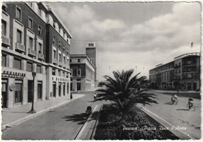 PESCARA - PIAZZA DUCA D'AOSTA - TRAVEL 1960 -10711-