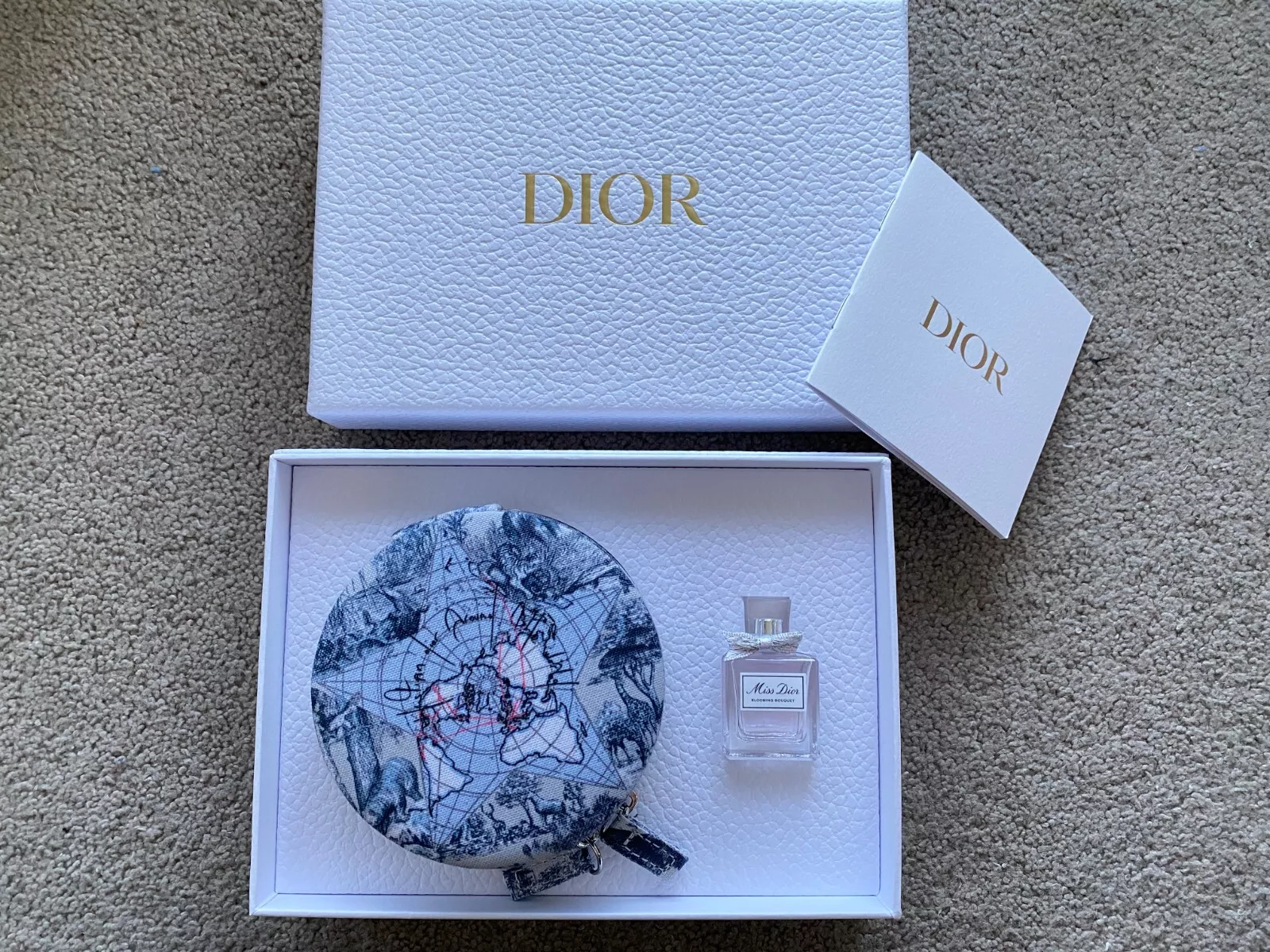 Dior Beaute Beauty Jewelry Case Jewellery Storage Box Makeup Bag With Perfume
