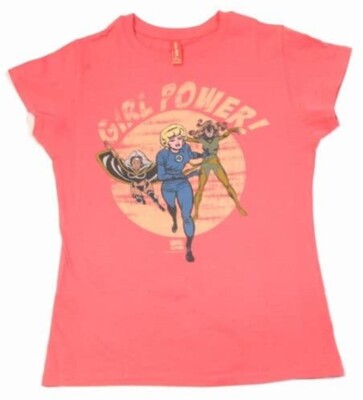 MARVEL Comics - Girl Power Girlie Shirt S NEU OVP 