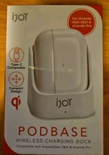 IJOY PODBASE WIRLESS CHARGING DOCK FOR PODS GEN 2&3 & PODS PRO 