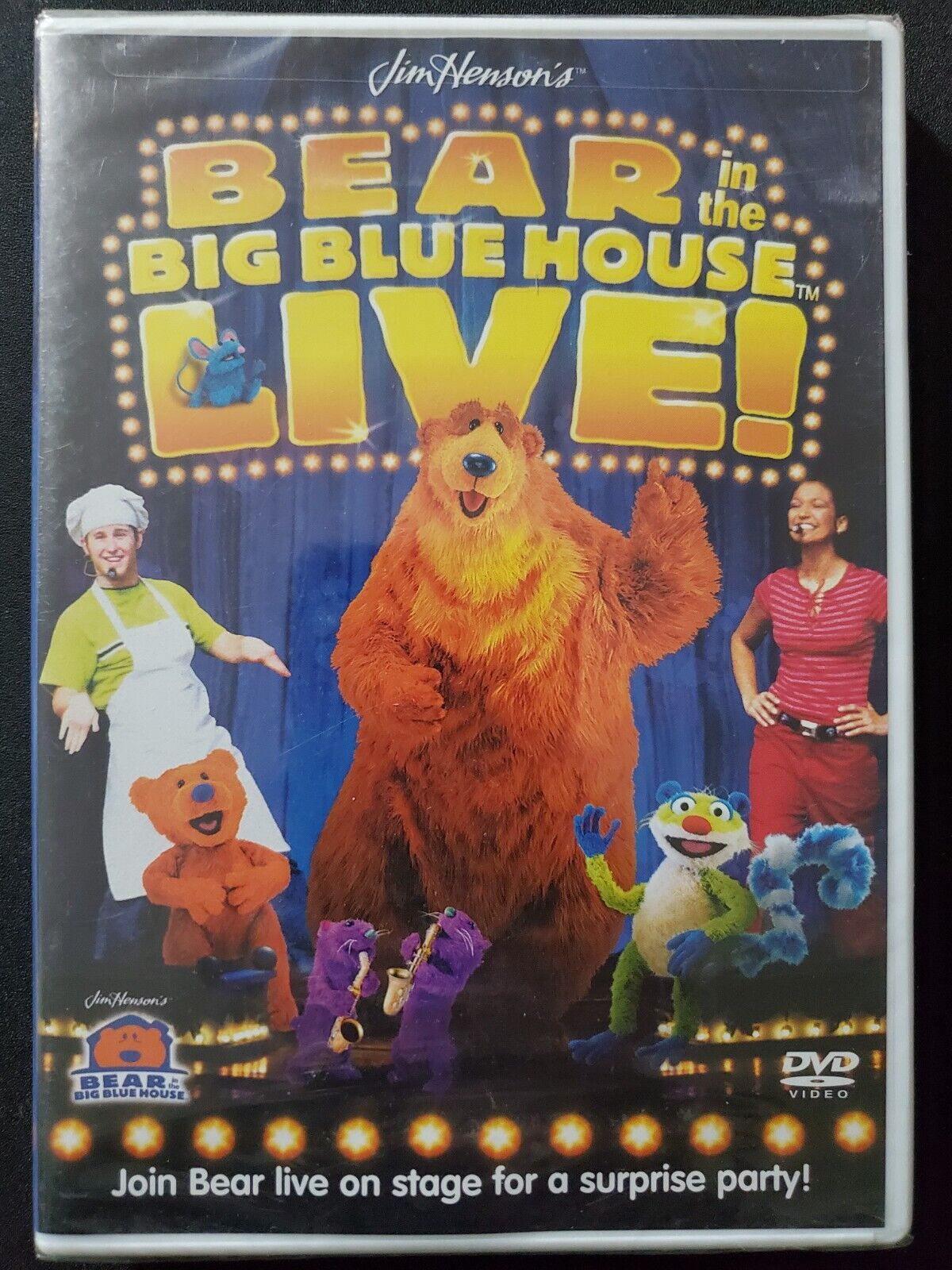 aprender mayor Humorístico Bear In the Big Blue House - Live (DVD, 2003) for sale online | eBay