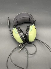 David Clark H20-10s Aviation Headset Good Condition!!