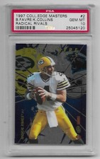 1997 Brett Favre PSA 10 GEM MINT, Collector's Edge MASTERS RADICAL RIVALS