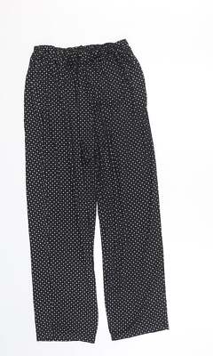 BM Mode Damen Caprihose schwarz Baumwollmischung Größe L L24 in