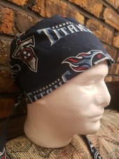 TENNESSEE TITANS Handmade SURGICAL SCRUB CAPS
