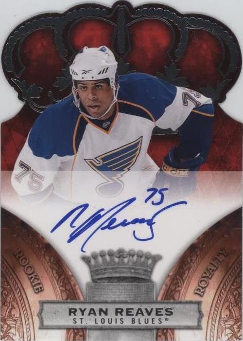 2010-11 Panini Crown Royale - Rookie Ryan Reaves #159 /499 (AU, RC) for ...