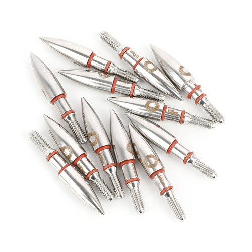 Archery Broadhead 100Grain Arrowhead Screw Field Tip Target Bow Shooting Hunting - Picture 3 of 10